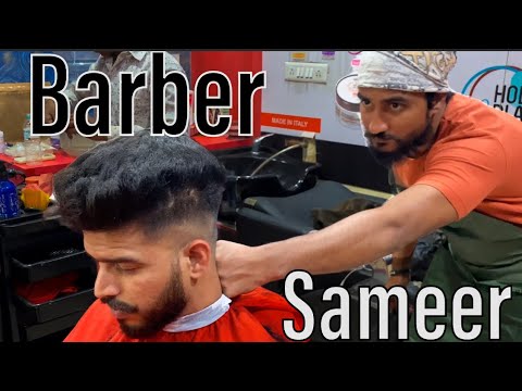 @ASMR Firoz | ASMR Relaxing Haircut | By Barber Sameer | Professional Scissor And Trimmer Cuts✂