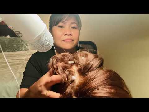 1 HOUR AGGRESSIVE ASMR VIDEO FAST & SLOW  SCALE SCRATCHING HEAD MASSAGE,Hair Cracking Hair Brushing