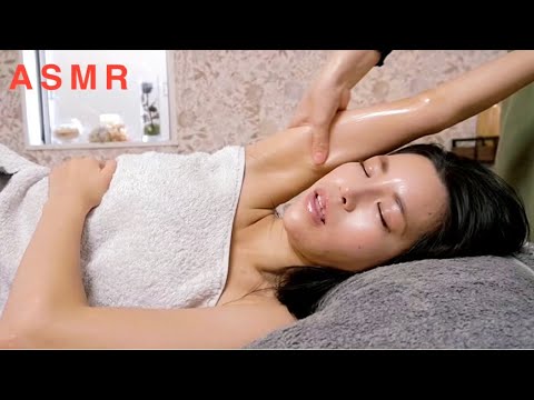 【ASMR】ごっそり流す☆心地良い二の腕、脇〜ハンドマッサージ／Relaxing Armpit,hand,arm, massage