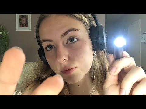 ASMR| Eye exam + Light triggers