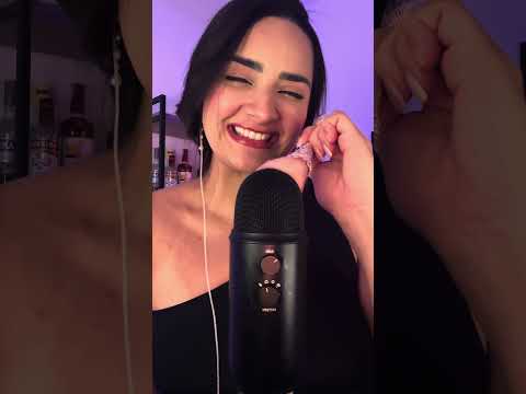 Relaxe com pincel no mic 😴 #asmr #relax