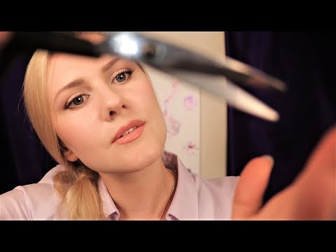 ✂️ Усыпляющая Стрижка 💇 АСМР | Мытьё Волос | Ножнички | Перелистование Страниц