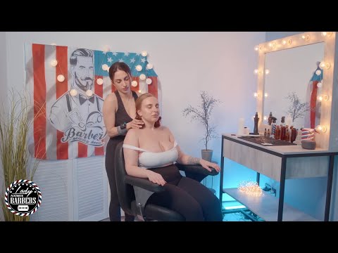 Lullaby of Relaxation: ASMR Barber Massage by Lady Nisa