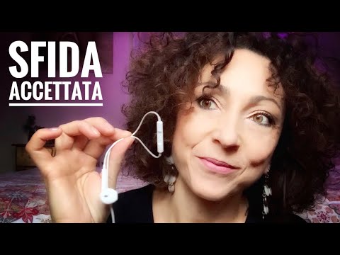 ASMR ITA Riesco a Rilassarti Senza microfono? Lo-Fi CHALLENGE  Whispering + Hand Movements