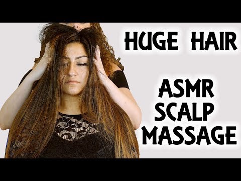 Long Beautiful Hair ASMR Scalp Massage & Hair Brushing Sounds