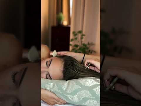 ASMR hair brushing to help you fall asleep 😴