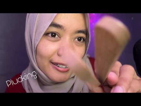 ASMR Plucking with The Clamps 🥢