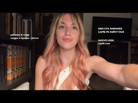COSA STA SUCCEDENDO NELLA MIA VITA ✨ life update (asmr ita) 