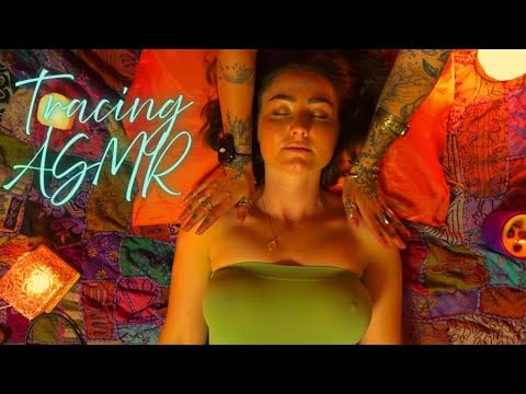Calm & relaxing tracing ASMR & Reiki w @ASMRwithCharlette Soothing whispers for sleep & meditation