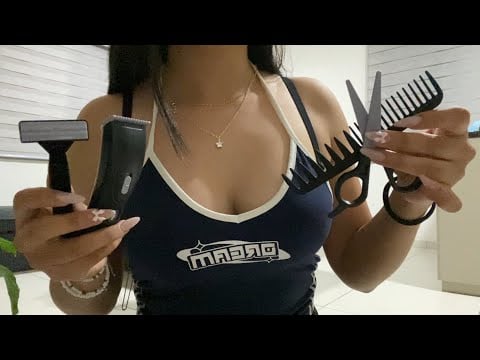 asmr peluquería roleplay 💈✂️🧔🏻‍♂️