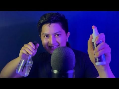 ASMR Barbershop SPRAY bottle Sound 💈💦🌨 #asmr #relax #asmrsounds #asmrsleep #asmrtriggers