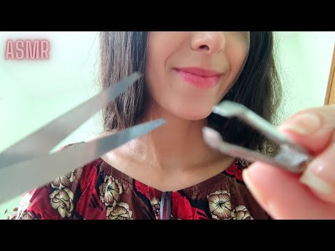 ASMR POSSO FAZER SUA SOBRANCELHA?