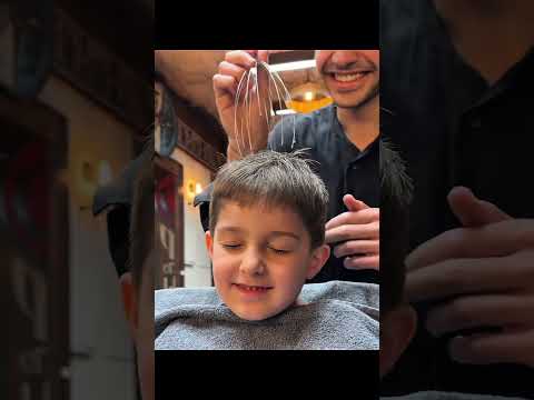 #asmr #barber #asmrshorts #barbershop #mouthwhisper #relax #facemassage #barberasmr #thebarbersarms