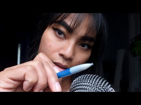 ASMR Tingly Tracing Your Face , Personal Attention And Relaxing You