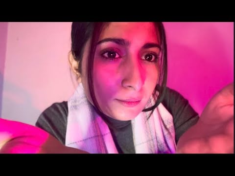 ASMR | spit painting and mouth sounds | make you feel relax😴💤