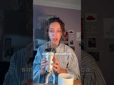 ASMR Singing Metallica #asmr #asmrsinging
