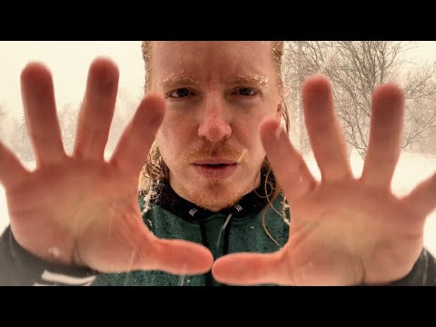 ASMR Reiki Energy Cleanse in a Snow Storm