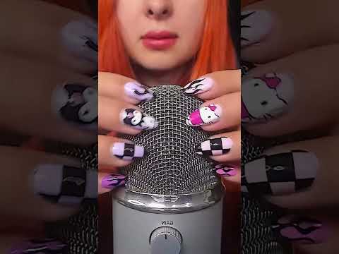 #asmr Mic Scratching with Cute Nails #asmrnotalking #asmrsleep #asmrmicscratching
