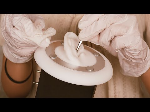 ASMR 9라아니고 엄청 깊은깊은깊은 압력 핀셋 귀청소 (노토킹)