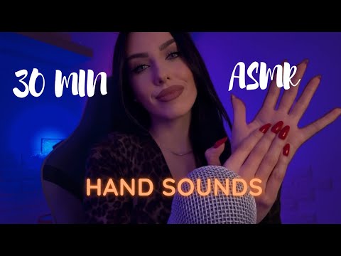 ASMR - 30 Minutes of Crisp Hand Sounds