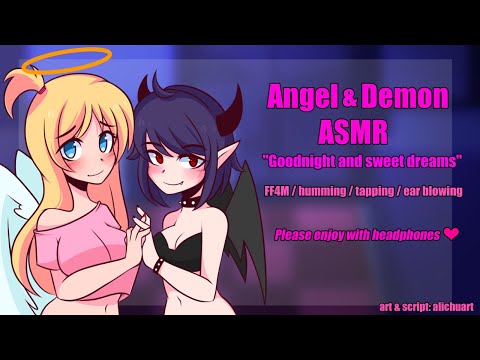 Sisters Compete To Relax You | Binaural ASMR Roleplay [FF4M]