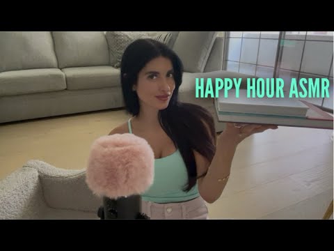gum & books ASMR🥂✨📚Happy Hour Edition