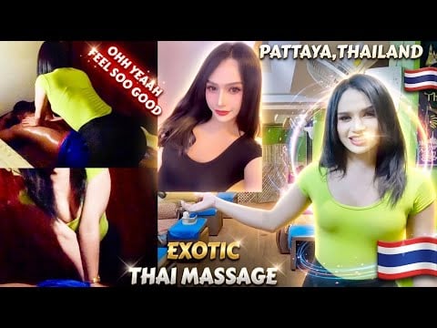 ASMR | MOST INTENSE Exotic Thai Massage in Pattaya! 😱🇹🇭 ( She Makes Me What! )