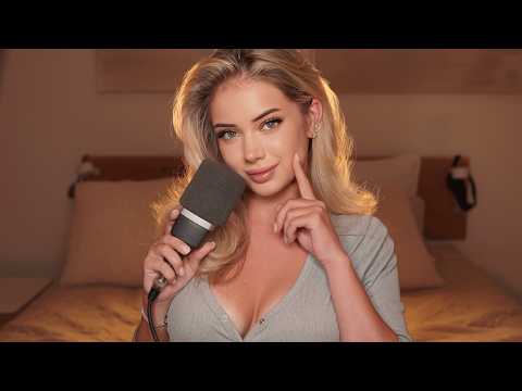 ASMR | SENSITIVE MOUTH SOUNDS WITH FIREPLACE SOUNDS