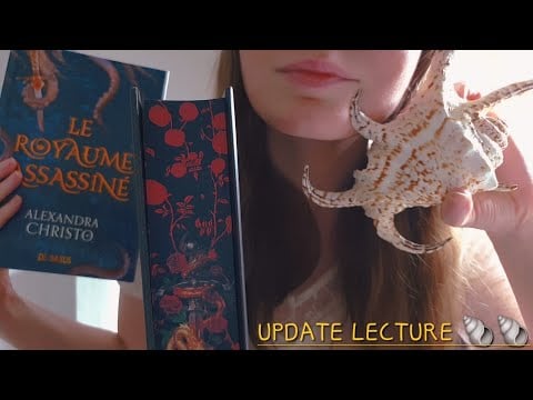 Update Lecture d'été 🐚 #asmr