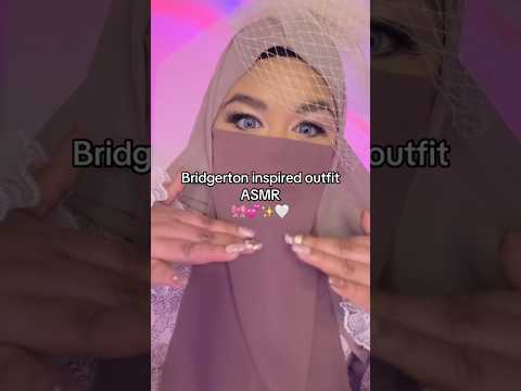 Bridgerton inspired outfit asmr #asmrshorts #viralshorts #ootd