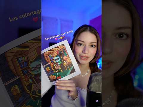 ASMR : Mes coloriages 🩷