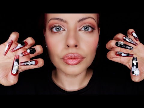 ASMR| SLOW Camera Tapping & Scratching for INTENSE Brain Tingles w/ Long Nails (PERSONAL ATTENTION)