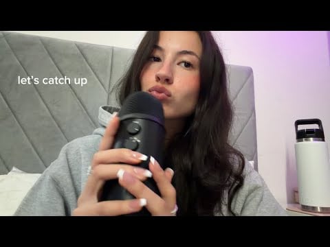 ASMR clicky whisper ramble ! 