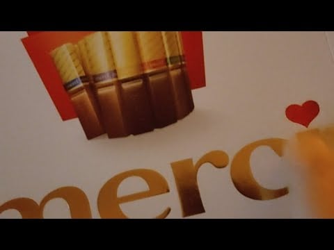 Short Asmr no talking Lofi video!!! Tapping on notebook and chocolates from Holland!!!