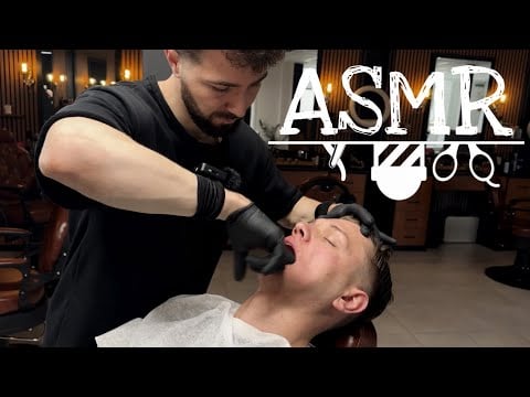 Mouth Massage, Face Massage & Ice Water Dip | ASMR Contrast Therapy