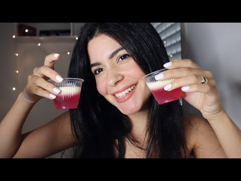 ASMR COMENDO GELATINA DE FINI