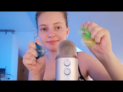 ASMR | sticky balls (deutsch/german)