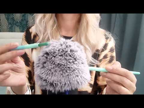 🎧 ASMR Brushing & Scratching Mic 🎤| Classic ASMR | No Talking