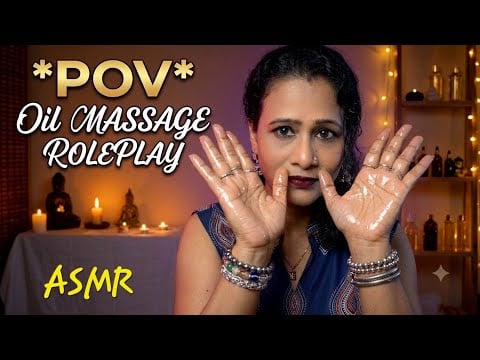 Full Body Oil Massage 💆‍♀️Bengali ASMR (Scalp, Neck, Shoulders & Hand)| Relaxing Personal Attention