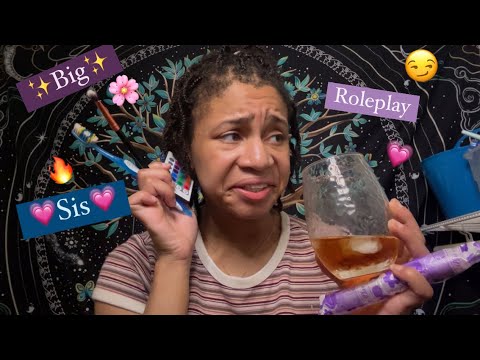 ASMR - Big Sister Babysits You