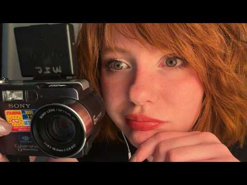 asmr 💤taking your picture 📸 inaudible whispers, face touching , mumbling unintelligibly
