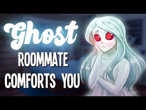Your Ghost Roommate Comforts you after a bad day [Reassurance][Platonic Cuddling][F4A ASMR Roleplay]