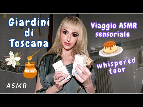RiLaSsaTi con Me🍯🥛🍪🌺 con PrOfuMi GoLoSi {ASMR ITA 🇮🇹} #giardiniditoscana 