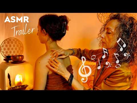 ASSAGGI di ASMR su Persona Reale 🎬 Scollamento Tessuti della Schiena con Musica Binaurale✨ TRAILER
