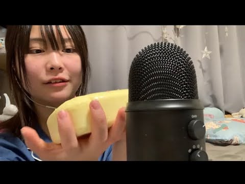ASMR スクイーズをタッピングした