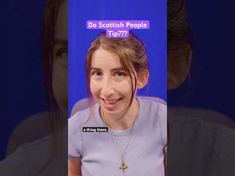 What does Scotland think about tipping?! #asmr #shorts