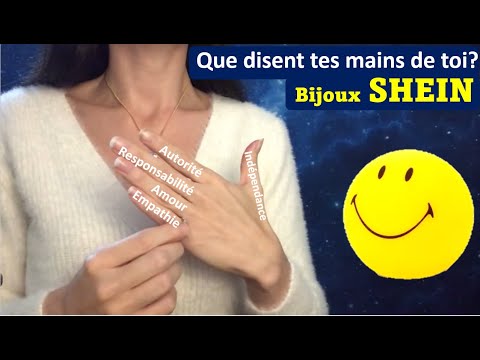 ASMR * bijoux SHEIN et que disent tes mains de toi?