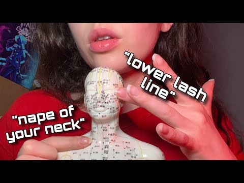ASMR Touching Your “Lower Lash Line” and “The Nape of Your Neck”