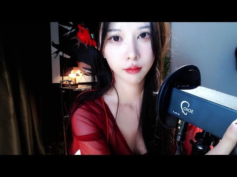 ASMR Inaudible Whispers to Help You Sleep😴 (unintelligible whisper, hand movement)| 미안하지만 다시 잠들어줘야겠어
