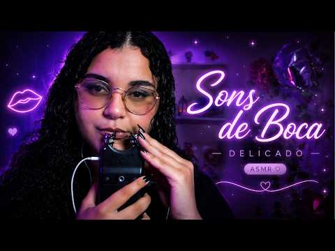 ASMR SONS DE BOCA BEM DELICADO NO TASCAM